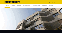 Desktop Screenshot of bertolit.ch